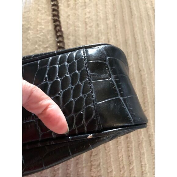 Antonio Melani Croc Chain Shoulder Bag - Picture 12 of 16
